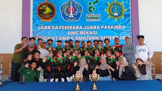 PASKIBRA SMPIT ALHUDA PASUKAN A  LKBB AMC BEKASI [upl. by Roselba]