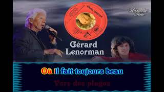 Karaoke Tino  Gerard Lenorman  Les matins dhiver [upl. by Cynthla780]