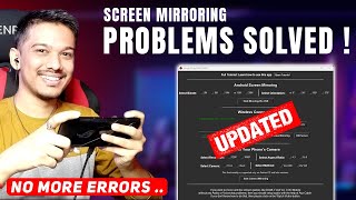 I Updated My Android to PC Screen Mirroring Software  No More Errors [upl. by Nahrut]