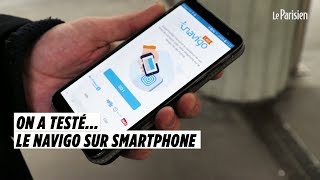 On a testé le pass Navigo sur smartphone [upl. by Alister]