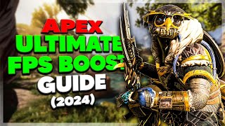 How to Boost FPS and Fix Lag in Apex Legends  2024 Guide [upl. by Odine]