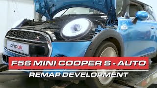 F56 Mini Cooper S B48 ECU Remapping  Remap Dyno Development by BHP UK [upl. by Dewhurst564]