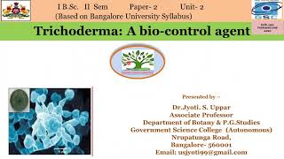 Botany Biocontrol Agent Trichoderma JSU [upl. by Nadler]