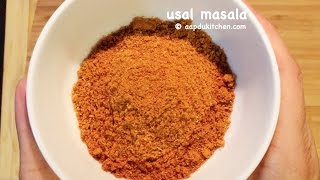 usal masala recipe  how to make usal masala powder [upl. by Artenehs]