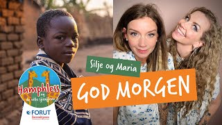 God morgen  Silje og Maria  FORUT Barneaksjonen [upl. by Elatsyrc]