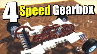 I Built an Insane 4 Speed Gearbox Using Real Life Transmission Ratios [upl. by Leanor648]