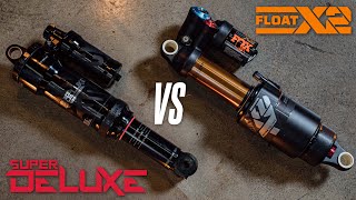 RockShox Super Deluxe vs Fox Float X2  Which is best for you [upl. by Thirzi]