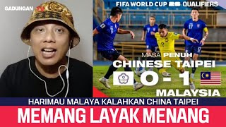 Tahniah Harimau Malaya memang sangat layak menang lawan China Taipei [upl. by Ailisec]