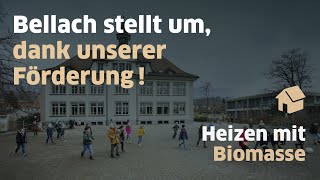 Die Gemeinde Bellach stellt von Öl auf Holz um [upl. by Errot]