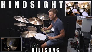 Hindsight  Hillsong YampF  Drum Cover  Aaron Greenwood [upl. by Suhpesoj]