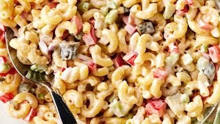 Chicken Macaroni Salad Recipe viralvideo pinoyfood pinoyabroad pinoyfoodies yummyrecipe yummy [upl. by Rhtaeh459]