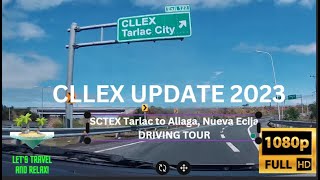 CLLEX UPDATE 2023  SCTEX Tarlac to Aliaga Nueva Ecija  Philippines [upl. by Socin]