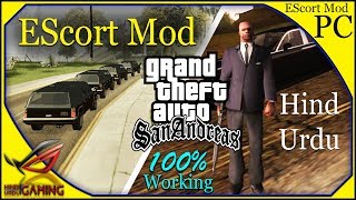 how to install escort mod in gta san andreas pc in hindi urdu [upl. by Hutt]