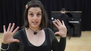 Musical Theatre Audition Tip 10 Do Not Insert Name Here [upl. by Ylrebme218]