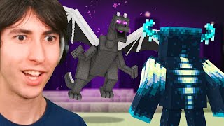 I Found the Warden vs Ender Dragon Animation [upl. by Bolitho]