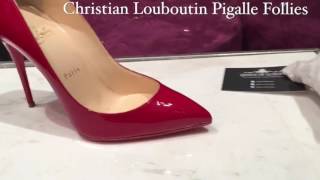 Christian Louboutin Pigalle Follies REVEAL [upl. by Suirred]