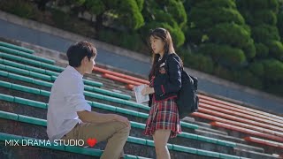 Rich popular guy fall in love with poor girl❤️New Korean mix Hindi song❤️Romantic love storyMV [upl. by Elohc]