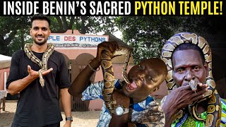 Secrets of Snake worship WHY do people worship PYTHONS in Africa Ouidah 🇧🇯 [upl. by Nnylyma865]