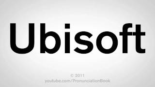 How To Pronounce Ubisoft [upl. by Ainnat]