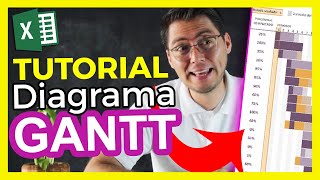 🚀 ¿Cómo crear un DIAGRAMA de GANTT en Excel [upl. by Siravaj59]