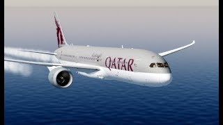 Most Realistic ROBLOX Airline Ever  QR03 CairoSeychelles [upl. by Vachell44]