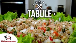 Como Fazer Tabule  Tv Churrasco [upl. by Gwenn]