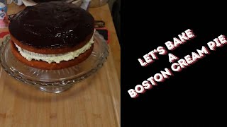 Join the Delicious Adventure Baking Boston Cream Pie [upl. by Rehtse]