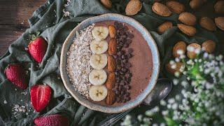 Smoothie Bowl Banoffee  Τιμολέων Διαμαντής [upl. by Lezned]