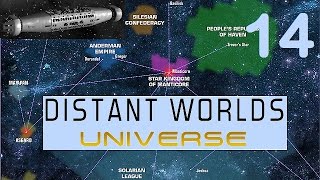 Distant Worlds Universe  Lets Play  14  Home Defense [upl. by Enenej]