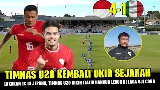 TAK DI TAYANGKAN DI TV NASIONAL  TIMNAS U20 MALAH BIKIN SEPAKBOLA EROPA GEMPAR USAI GASAK ITALIA [upl. by Weldon]