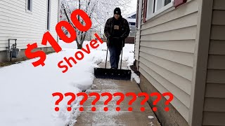 REVIEWING THE SNOWCASTER 70SNC SNOW SHOVEL [upl. by Cott]