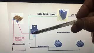 Como ligar farol de milha [upl. by Oknuj]