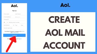 AOL Mail Sign up Desktop  Create AOL Mail Account 2021 [upl. by Farah]