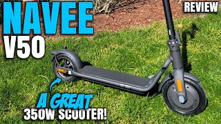 The Best 350W Scooter So Far  Navee V50 Electric Scooter Review [upl. by Noisla665]