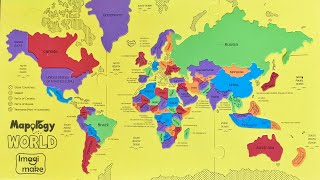 Jigsaw Puzzle  World Map and Countries [upl. by Jewel]