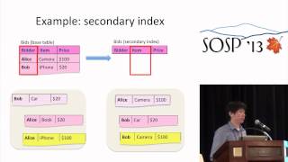 Transaction chains achieving serializability with low latency in geodistributed storage systems [upl. by Ahsenwahs265]