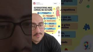 ESTEREOTIPIAS MAIS COMUNS NO AUTISMO TEA [upl. by Nnyleuqaj]