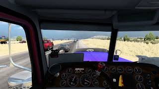 Seen that cop and slowed down real fast American truck sim [upl. by Wentworth]