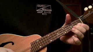 Chicago Blues Mandolin Instruction  Changing Keys an Intro [upl. by Dodwell477]