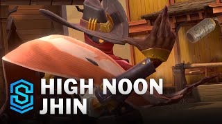 High Noon Jhin Wild Rift Skin Spotlight [upl. by Guarino]