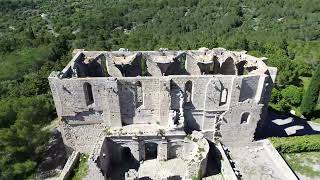 Abbaye Sait Félix de Monceau DJI Mini 3 [upl. by Adnyleb217]