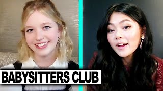 The Babysitters Club Cast On First Audition Behind The Scenes Friendships amp More  Hollywire [upl. by Gilbert]