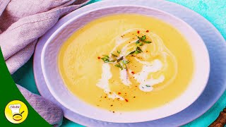 Wärmende Kartoffelsuppe mit Lauch und Sellerie  So lecker  veggie oder vegan canansrezepte [upl. by Ernst131]