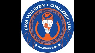 Maldives  Tajikistan Semifinal CAVA Womens Volleyball Challenge Cup 2024 Male City Maldives [upl. by Mcallister]