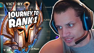 TYLER1 JOURNEY TO RANK 1 START NOW [upl. by Enahsal]