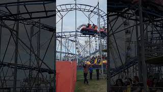 Fairground Coaster  Super Cyclone by North American Midway [upl. by Nybor]