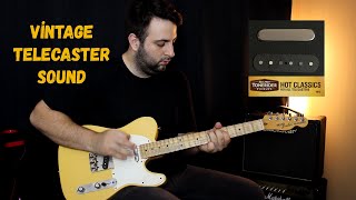 Fender Telecaster  Tonerider Hot Classics No Talking [upl. by Anauqahs]