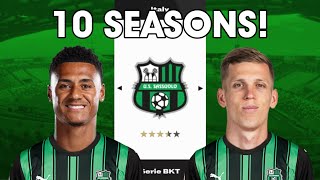 I Takeover Sassuolo for 10 Seasons in FC 25 [upl. by Anelim]