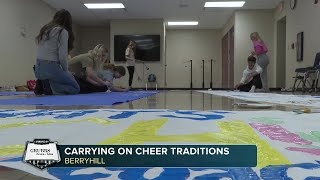 Carrying on Berryhill Cheer Traditions [upl. by Emily274]