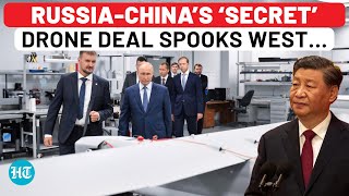 PutinXi’s ‘Secret’ Drone Deal ‘Russia Building Drones In China For Ukraine War’  West Lashes Out [upl. by Enitsed]